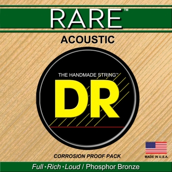 Струны для акустической гитары 10-48 DR RPL-10 Rare Phosphor Bronze