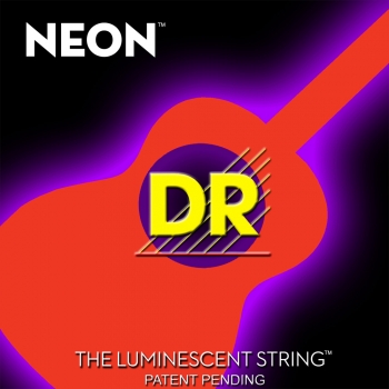 Струны для акустической гитары 11-50 DR NOA-11ML Neon Orange