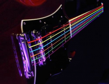 Струны для электрогитары 09-46 DR NMCE-9/46 Neon Multicolor