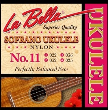 Струны для укулеле La Bella 11 Soprano Ukulele