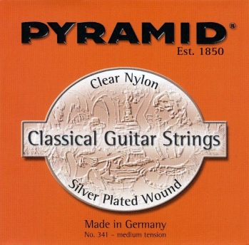 Струны для классической гитары Pyramid Silver Plated Medium Tenson