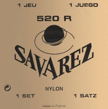 Струны для классической гитары Savarez 520 R Red Traditional High Tension