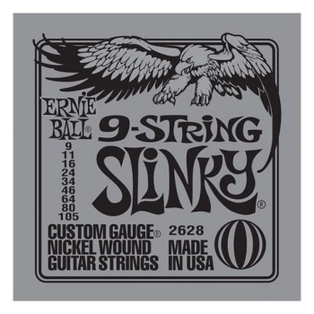 09-105 Ernie Ball 2628 9-strings Slinky