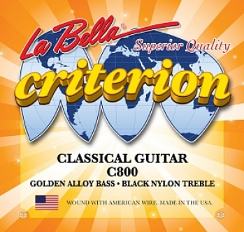Струны для классической гитары La Bella C800 Normal Tenson