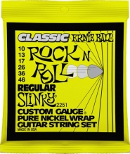 Струны для электрогитары 10-46 Ernie Ball 2251 Classic Pure Nickel