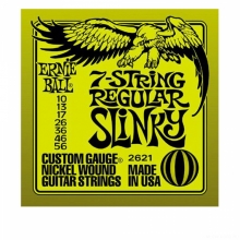 Струны для электрогитары 10-56 Ernie Ball 2621 Regular Slinky