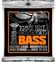 Струны для Бас-гитары 45-105 Ernie Ball 3833 Coated Hybrid Slinky
