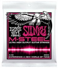 Струны для электрогитары 09-42 Ernie Ball 2923 M-Steel Slinky