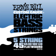 Струны для Бас-гитары 45-130 Ernie Ball 2810 FlatWound