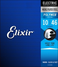 Струны для электрогитары 10-46 Elixir 12050 POLYWEB