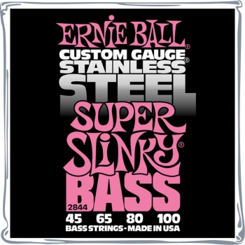 Струны для бас-гитары 45-100  Ernie Ball 2844 Stainless Steel