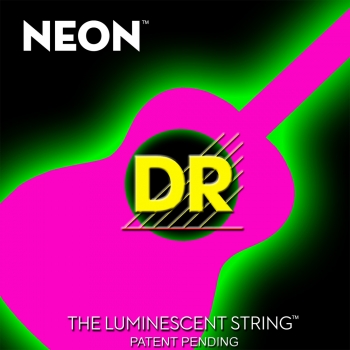 Струны для акустической гитары 10-48 DR NPA-10 Neon Pink