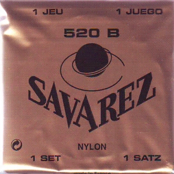 Струны для классической гитары Savarez 520 B Low Tension