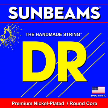 Струны для 5-ти струнной бас-гитары 45-125 DR NMR5-45 Sunbeams Nickel