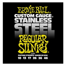 Струны для электрогитары 10-46 Ernie Ball 2246 Stainless Steel