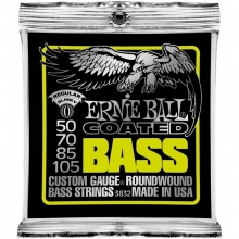 Струны для Бас-гитары 50-105 Ernie Ball 3832 Coated Regular Slinky