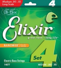 45-105 Elixir 14077 Nanoweb Coated