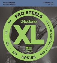Струны для Бас-гитары 45-105 D'Addario EPS165 ProSteels