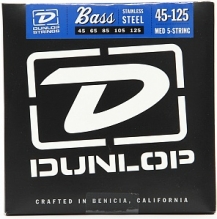 Струны для Бас-гитары 45-125 Dunlop DBS45125 Stainless Steel