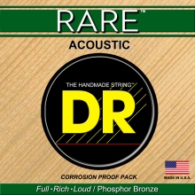 Cтруны для акустической гитары 11-50 DR RPML-11 Rare Phosphor Bronze