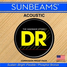 Cтруны для акустической гитары 12-54 DR RCA-12 Sunbeam Phosphor Bronze