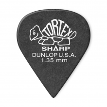 1.35мм Jim Dunlop Tortex Sharp Picks Чёрный