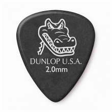 2мм Jim Dunlop Gator Grip Picks Серый