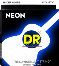 Cтруны для акустической гитары 11-50 DR NWA-11ML Neon Белые