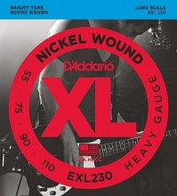 55-110 D'Addario EXL230 Nickel Wound Electric Bass