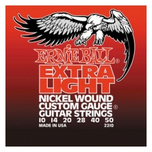 Струны для электрогитары 10-50 Ernie Ball 2210 Nickel Wound