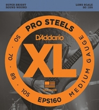 Струны для Бас-гитары 50-105 D'Addario EPS160 ProSteels