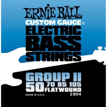 Струны для Бас-гитары 50-105 Ernie ball 2804 Flat Wound