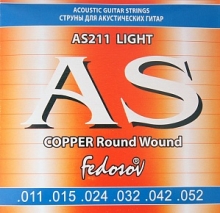 11-52 Fedosov AS211 Copper Round Wound