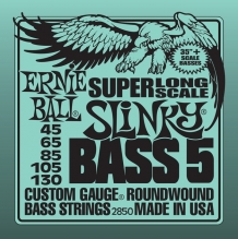 Струны для Бас-гитары 45-130 Ernie Ball 2850 Super Long