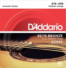 Cтруны для акустической гитары 13-56 D'addario EZ930 85-15 Bronze