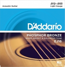 12-53 D'Addario EJ16 Phosphor Bronze
