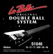Струны для электрогитары 10-46 La Bella S1046 для Безголовой гитары