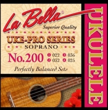 La bella 200 Uke-Pro струны для Укулеле Сопрано