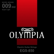 Струны для электрогитары 09-42 Olympia EGS850 Nickel Wound