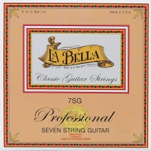 Струны для 7-ми струнной Классической гитары La Bella 7SG