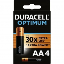 Батарейка AA Duracell LR6-4BL Optimum 4шт