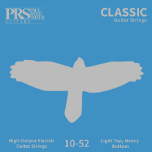 Струны для электрогитары 10-52 PRS Classic, Light Top/Heavy Bottom