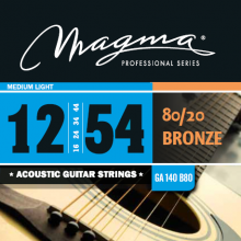 Струны для гитары 12-54 Magma Strings GA140B80