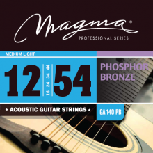 Струны для гитары 12-54 Magma Strings GA140PB