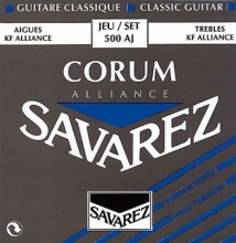 Струны для классической гитары Savarez 500AJ High Tension Corum