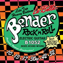 Струны для электрогитары 10-52 La Bella B1052 The Bender