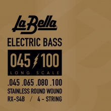Струны для Бас-гитары 45-100 La Bella RX-S4B Stainless