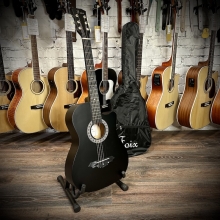 Акустическая гитара FFG-2038CAP-BK-MAT +Аксессуары